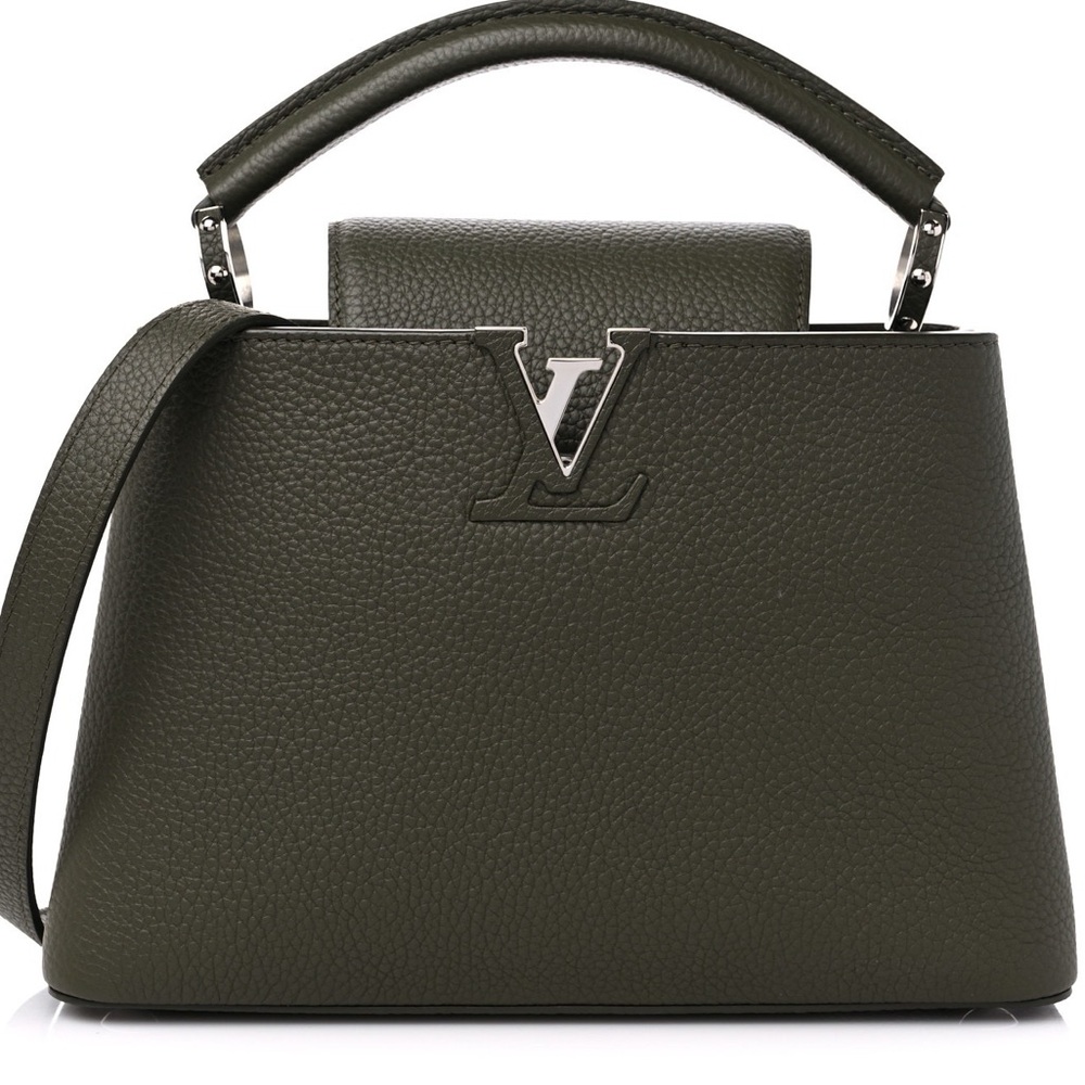 Like New LV Capucines BB Tairillon Khaki Never worn. All photos of actual bag